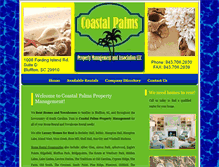 Tablet Screenshot of coastalpalmsmgmt.com